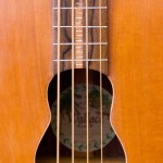 Guitar shape sound hole. Dale Wallace Guitars Handmade Custom Guitars in Belize